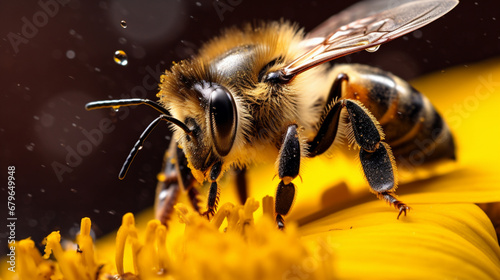 bee on a flower © Siriwan