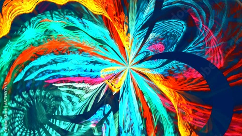 Abstract aurora flame. Abstract backdrop.