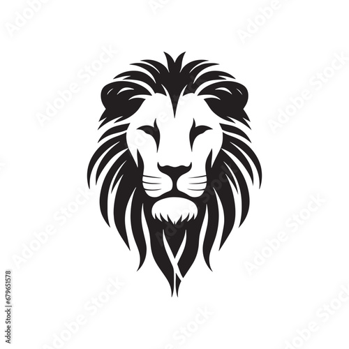 Lion s Roar in Shadow - A Resplendent Silhouette Illustrating the Ferocity and Magnificence of the Roaring King of Beasts