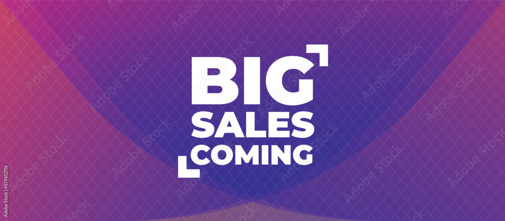 Big Sales Coming banner. Can be used for business, marketing and advertising. logo graphic design of event black friday or any sales season and upcoming events. Vector EPS 10 Big Sales Coming banner. Can be used for business, marketing and advertising. logo graphic design of event black friday or any sales season and upcoming events. Vector EPS 10