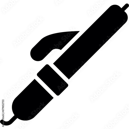 Curling Iron Icon