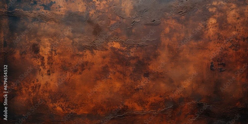 Obraz premium Dark Rusted Metal Texture, Old Grunge Background, Shabby Surface, Grunge, Rough, Textured Steel