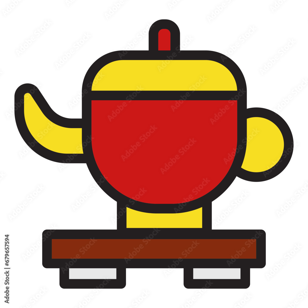 Obraz premium teapot chinese