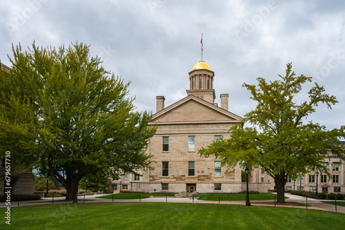 Old Iowa State Capitol in Iowa City photo