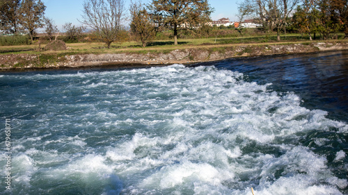 Adda river landscapes, Lombardy, Italy