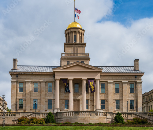 Old Iowa State Capitol in Iowa City photo