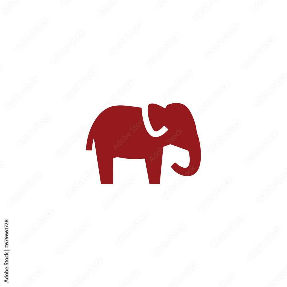 Obraz premium animal silhouette icon vector graphics