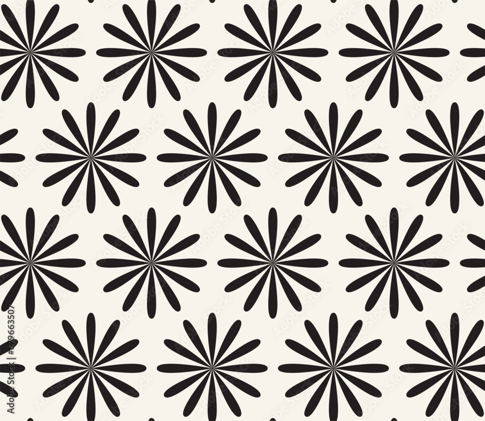 Vector seamless pattern. Repeating geometric elements. Stylish monochrome background design. Vector seamless pattern. Repeating geometric elements. Stylish monochrome background design.