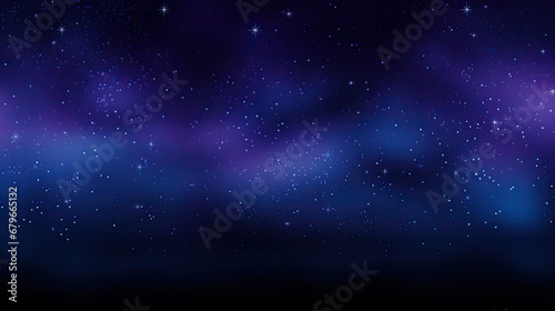 background with stars, navy blue with purple background, colourful banner 