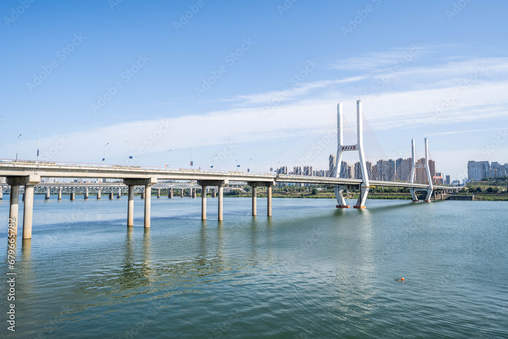 Xiangtan Third Bridge, Xiangtan City, Hunan Province