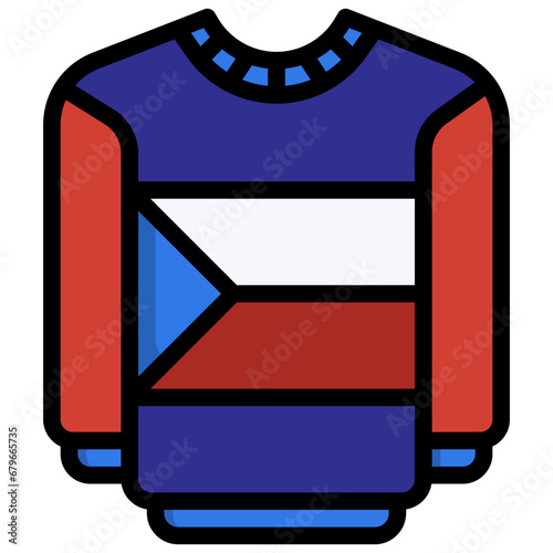 CZECH REPUBLIC,tshirt,flags,fashion,shirt.svg