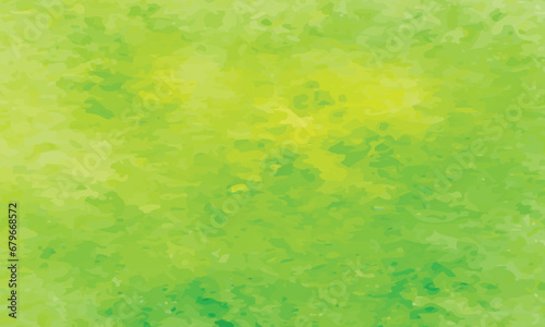 Abstract watercolor paint background for green color
