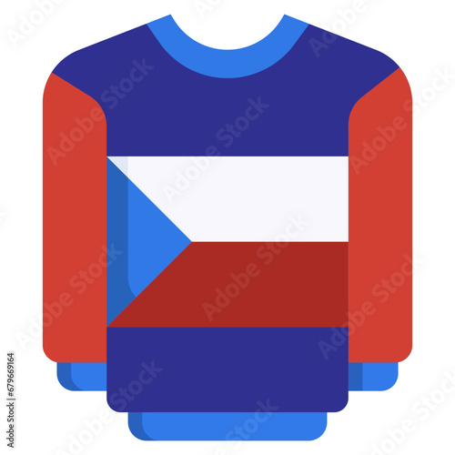 CZECH REPUBLIC,tshirt,flags,fashion,shirt.svg