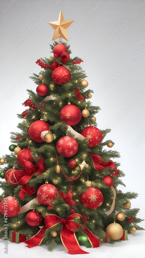 christmas tree and decorations christmas tree and decorations