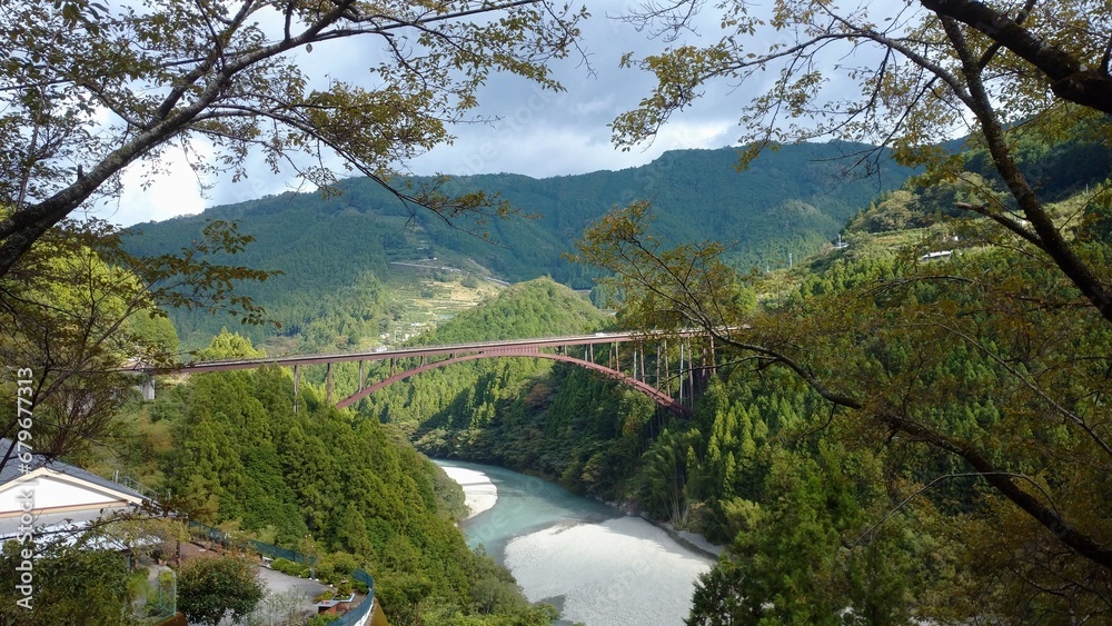 bridge over the valley