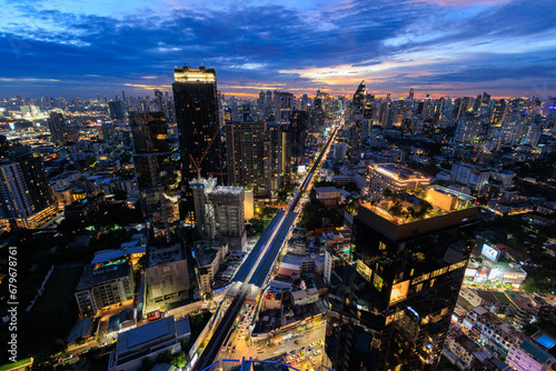 Wallpaper Mural Bangkok sukhumvit cityscape Torontodigital.ca