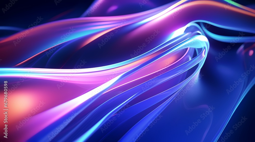 3d render abstract background with glowing wave 3d render abstract background with glowing wave