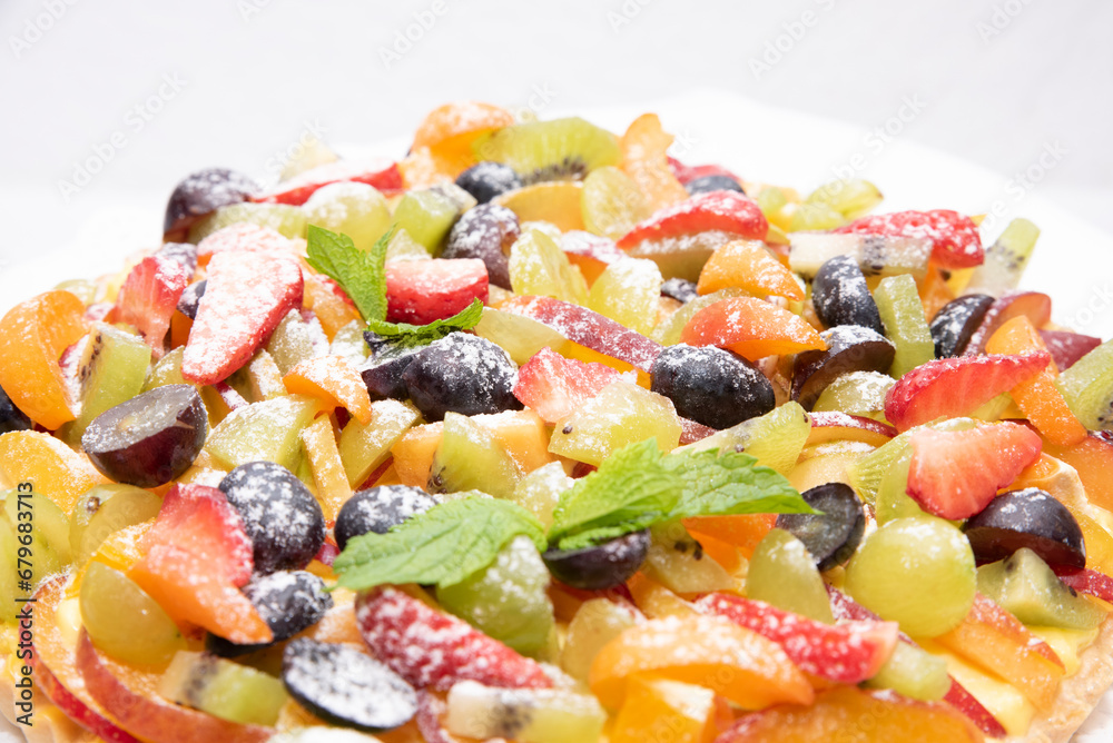 detail of colorful fruit