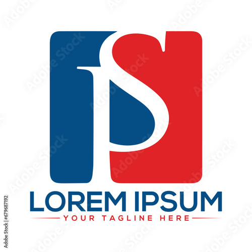 SP Letter Logo Design Creative and Professional Logo Design