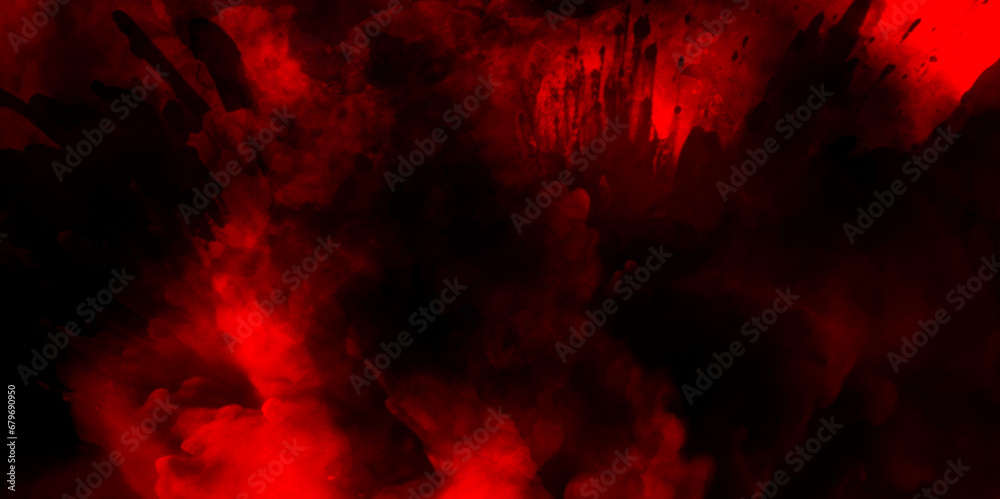 Dark Red horror scary background. grunge horror texture concrete. Red granite. Red granite background. Old vintage retro red background texture. Abstract Watercolor red grunge background painting. Dark Red horror scary background. grunge horror texture concrete. Red granite. Red granite background. Old vintage retro red background texture. Abstract Watercolor red grunge background painting.
