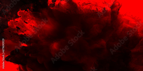 Dark Red horror scary background. grunge horror texture concrete. Red granite. Red granite background. Old vintage retro red background texture. Abstract Watercolor red grunge background painting.	