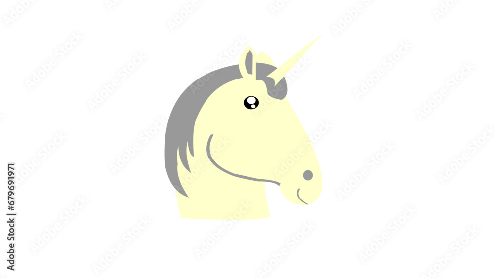 Naklejka premium horse icon