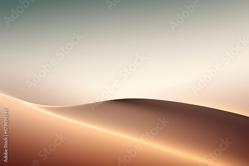 Brown color gradient background design. Abstract geometric background with liquid shapes. Vector illustration.