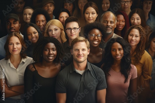 Diversity People Group Team Union Concept 