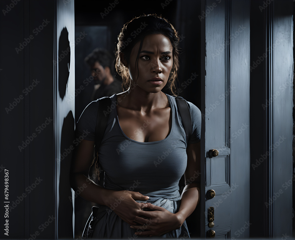 Victim Of Domestic Violence Breaking Chains Silent Struggle Against