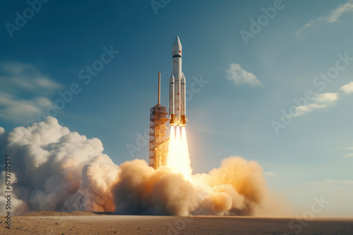 Cosmic Launch: Wide Angle Rocket