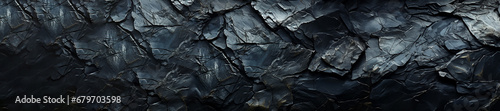 Dark stone surface. Black rock background.