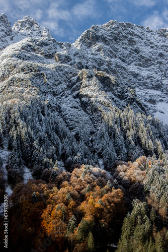 Winterliche Herbststimmung im Vorarlberg  photo