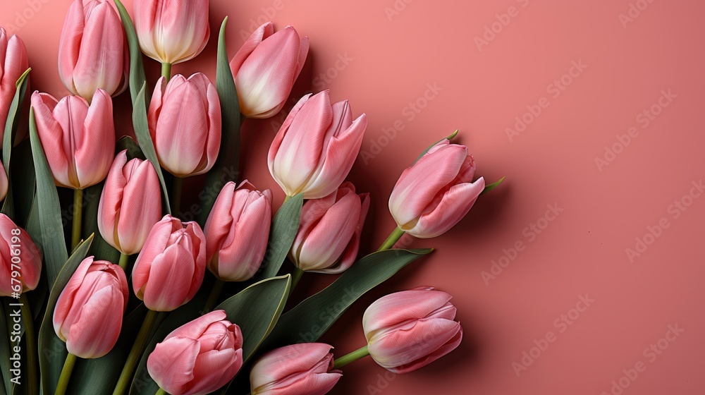 Spring Flat Lay Pink Tulips, HD, Background Wallpaper, Desktop Wallpaper Spring Flat Lay Pink Tulips, HD, Background Wallpaper, Desktop Wallpaper