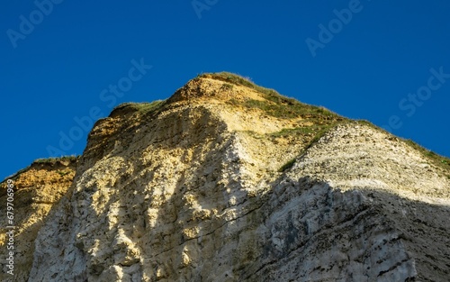 Top of a white cliff