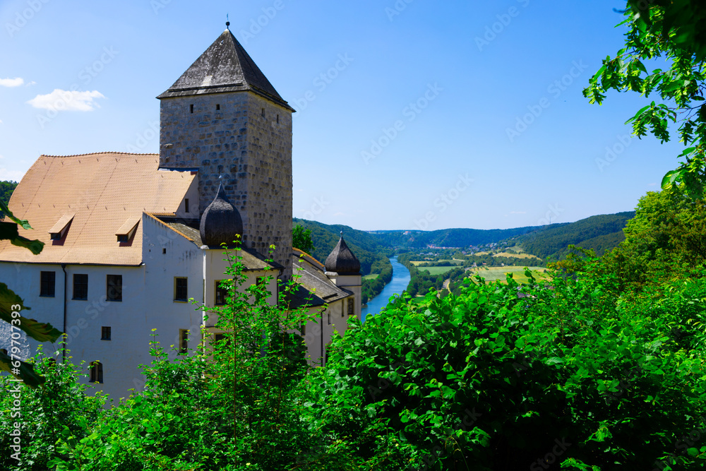 Fototapeta premium castle in the mountains