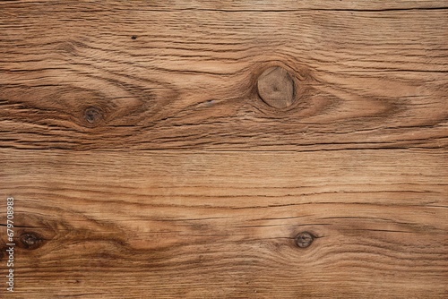 Rough natural oak wood panel