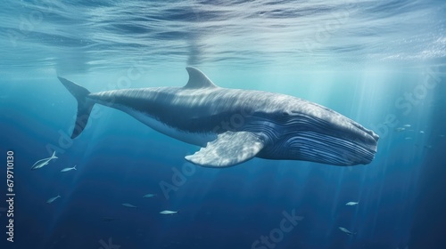 Southern Right Whale (Eubalaena australis) fluking at sunset, Valdes Peninsula, Argentina, Atlantic Ocean © Dara