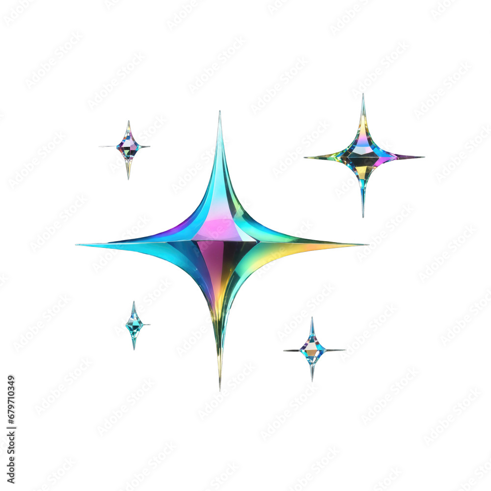 3d holographic shape, reflective glass dispersion 3d holographic shape, reflective glass dispersion