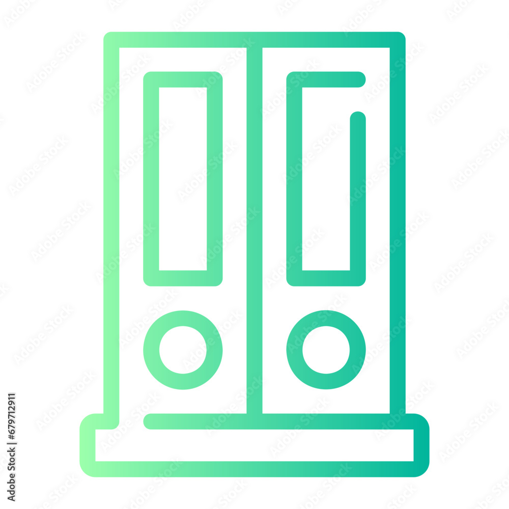 binder gradient icon binder gradient icon