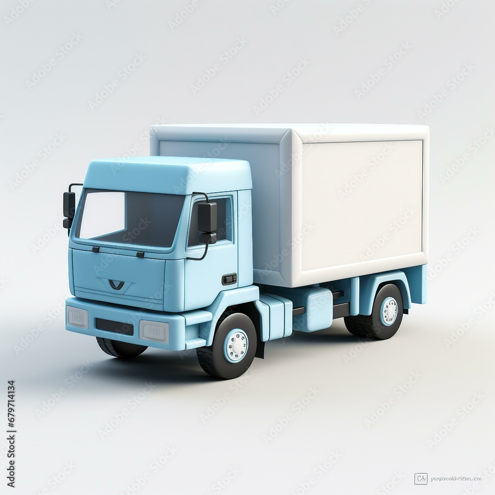 Truck Icon - Commercial Transport Vehicle Hauling Cargo Highway Delivery Fleet Logistics Truck Icon - Commercial Transport Vehicle Hauling Cargo Highway Delivery Fleet Logistics