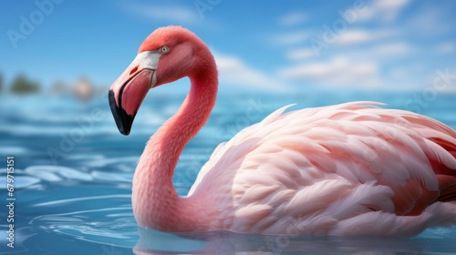 Pink Flamingo Swan Pool Floatie Swimming, HD, Background Wallpaper, Desktop Wallpaper