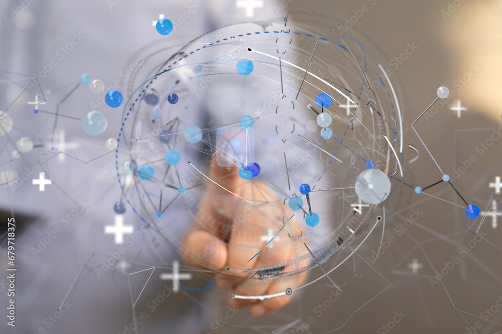 conference Digital Network and data concept 3d - neural network exposure digital conference Digital Network and data concept 3d - neural network exposure digital