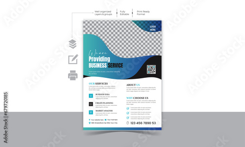Professional Corporate business flyer design 