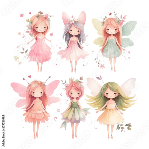 set of fairy