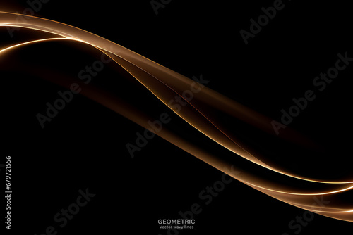 Dark brown color gradient background design. Abstract geometric background with liquid shapes. Vector illustration.