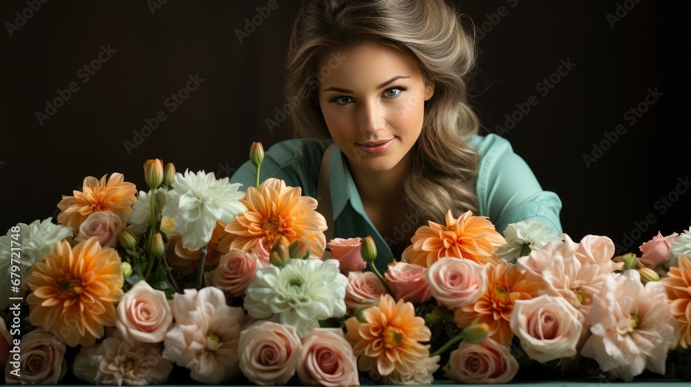 Happy Gardener Woman Gloves Apron Plants, HD, Background Wallpaper, Desktop Wallpaper Happy Gardener Woman Gloves Apron Plants, HD, Background Wallpaper, Desktop Wallpaper