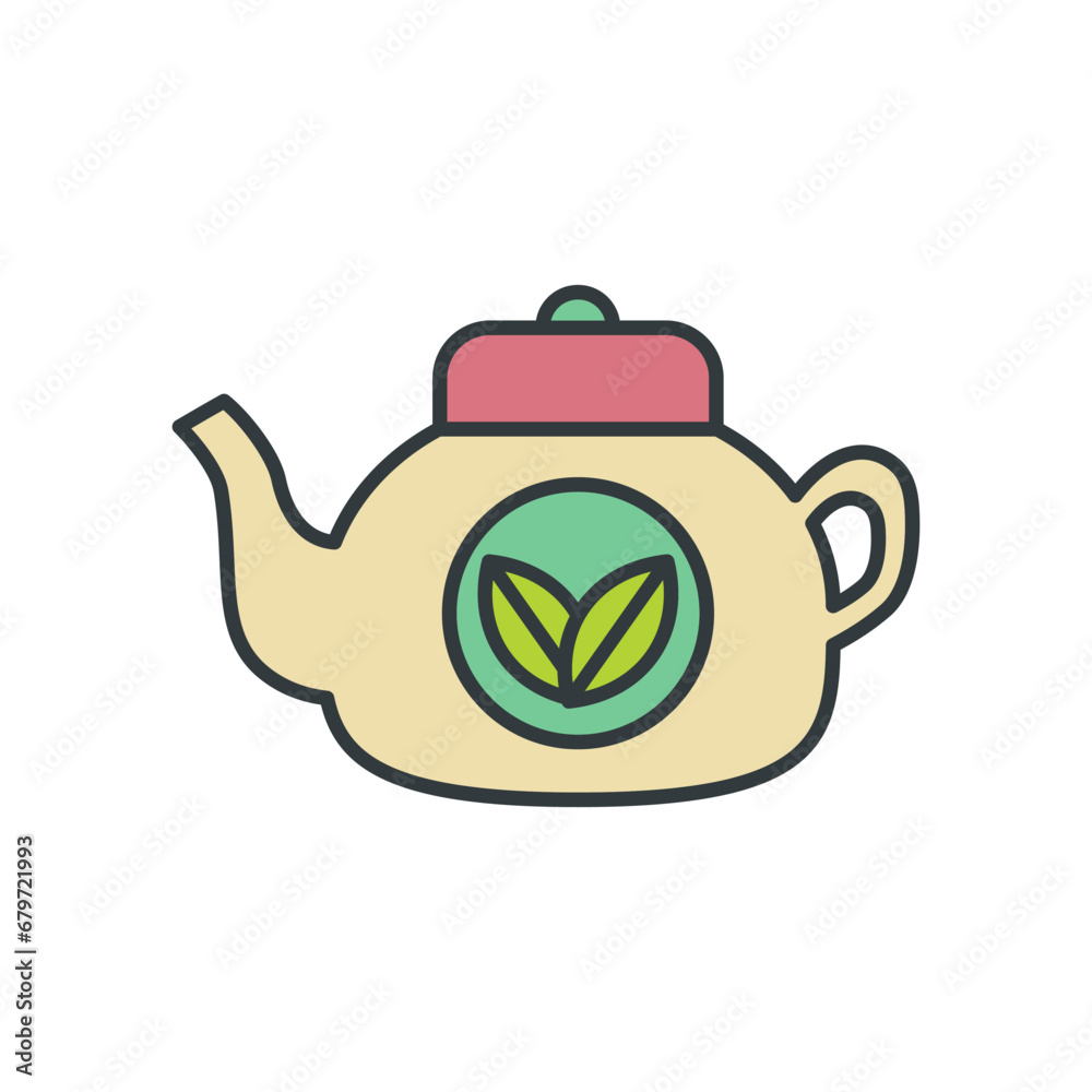 Tea Pot Icon vector design templates simple and modern Tea Pot Icon vector design templates simple and modern