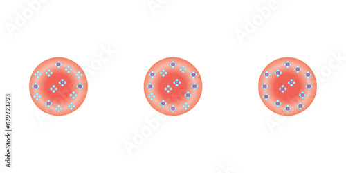 Hemoglobin A1c  Levels Scientific Design. Vector Illustration.