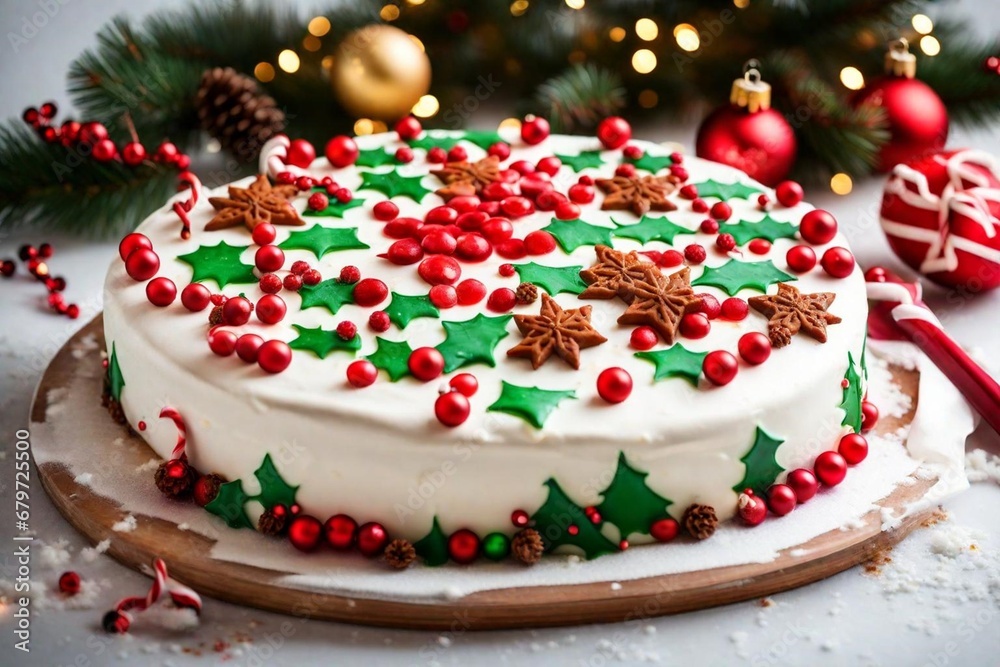 christmas cake christmas cake