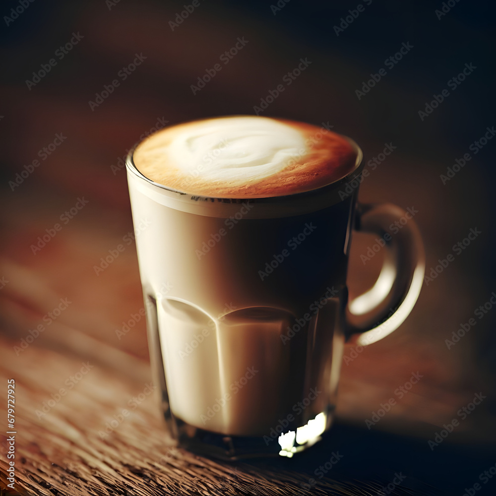 Verführerischer Genuss: Latte Macchiato Tasse Verführerischer Genuss: Latte Macchiato Tasse